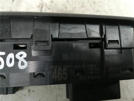 Botonera Puerta Delantera Izquierda Peugeot 508 2 0 16V HDi FAP 