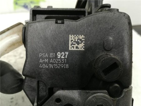 Cerradura Puerta Trasera Derecha Peugeot 508 2 0 16V HDi FAP 