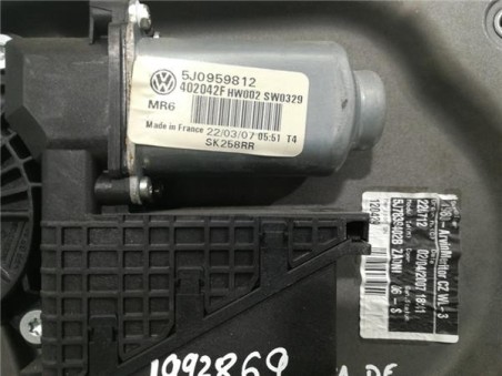 Elevalunas Electrico Trasero Derecho Skoda ROOMSTER 1 9 TDI 