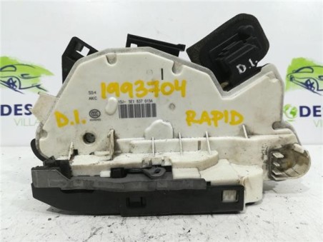 Cerradura Puerta Delantera Izquierda Skoda Rapid  1 6 Active [1 6 Ltr  - 85 kW TDI DPF]