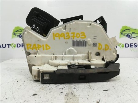 Cerradura Puerta Delantera Derecha Skoda Rapid  1 6 Active [1 6 Ltr  - 85 kW TDI DPF]