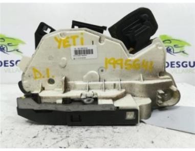 Cerradura Puerta Delantera Izquierda Skoda Yeti  1 2 Active [1 2 Ltr  - 81 kW TSI]