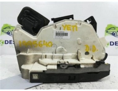 Cerradura Puerta Delantera Derecha Skoda Yeti  1 2 Active [1 2 Ltr  - 81 kW TSI]