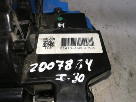 Cerradura Puerta Trasera Izquierda Hyundai i30  1 4 Klass [1 4 Ltr  - 66 kW CRDi CAT]