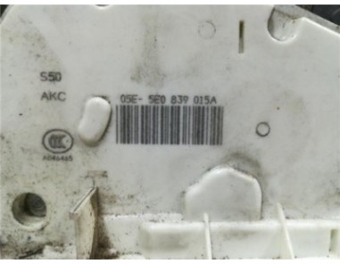 Cerradura Puerta Trasera Izquierda Skoda Rapid  1 6 Active [1 6 Ltr  - 77 kW TDI DPF]