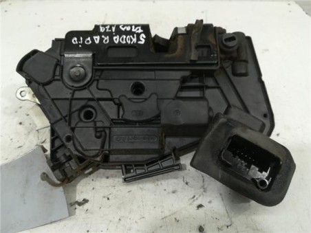 Cerradura Puerta Trasera Izquierda Skoda Rapid  1 6 Active [1 6 Ltr  - 77 kW TDI DPF]