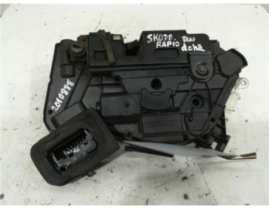Cerradura Puerta Trasera Derecha Skoda Rapid  1 6 Active [1 6 Ltr  - 77 kW TDI DPF]