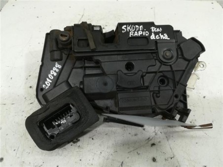 Cerradura Puerta Trasera Derecha Skoda Rapid  1 6 Active [1 6 Ltr  - 77 kW TDI DPF]
