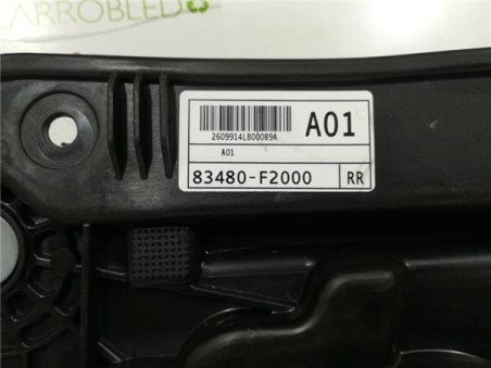 Elevalunas Electrico Trasero Derecho Hyundai ELANTRA Sedán  1 6 CRDi