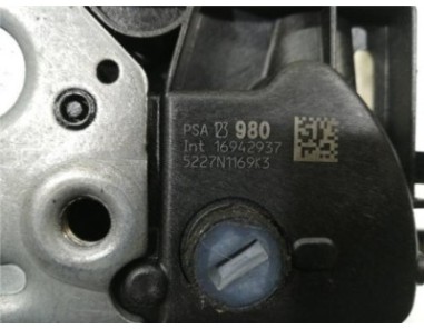 Cerradura Puerta Delantera Derecha Citroen C3 1 2 12V VTi 