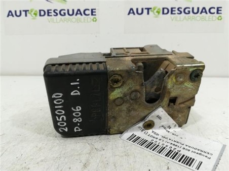 Cerradura Puerta Delantera Izquierda Peugeot 806  1 9 SRDT [1 9 Ltr  - 68 kW Turbodiesel]