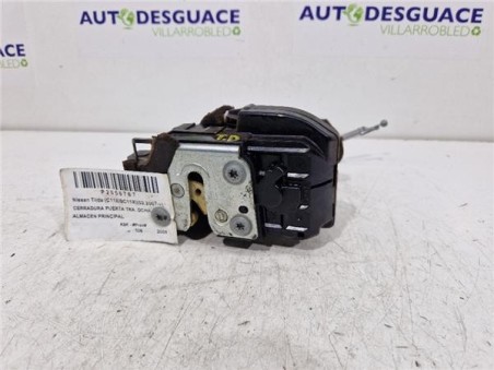 Cerradura Puerta Trasera Derecha Nissan Tiida  1 5 Acenta [1 5 Ltr  - 78 kW dCi Turbodiesel CAT]