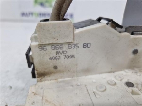 Cerradura Puerta Delantera Derecha Peugeot 407 SW  1 6 Business Line [1 6 Ltr  - 80 kW HDi FAP CAT ]