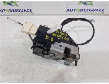 Cerradura Puerta Delantera Derecha Peugeot 407 SW  1 6 Business Line [1 6 Ltr  - 80 kW HDi FAP CAT ]