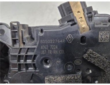 Cerradura Puerta Delantera Derecha Renault Captur I  1 5 Dynamique [1 5 Ltr  - 66 kW dCi Diesel FAP Energy]