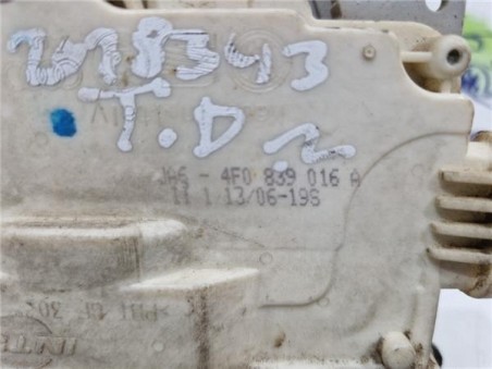 Cerradura Puerta Trasera Derecha Audi A6 Berlina  3 0 TDI Quattro  [3 0 Ltr  - 165 kW V6 24V TDI]