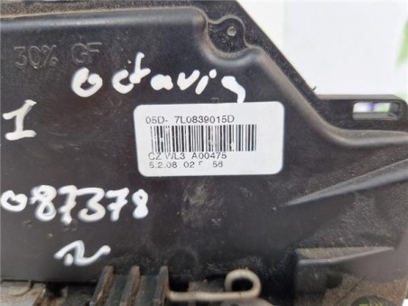 Cerradura Puerta Trasera Izquierda Skoda Octavia Berlina  1 9 TDI