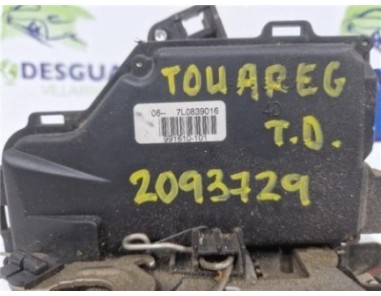 Cerradura Puerta Trasera Derecha Volkswagen Touareg  2 5 TDI R5 [2 5 Ltr  - 128 kW TDI]