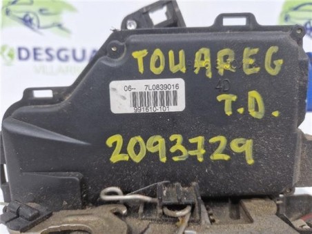 Cerradura Puerta Trasera Derecha Volkswagen Touareg  2 5 TDI R5 [2 5 Ltr  - 128 kW TDI]