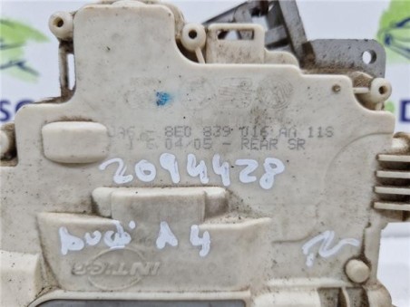 Cerradura Puerta Trasera Derecha Audi A4 Avant  2 0 TDI 16V