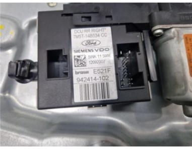 Elevalunas Electrico Trasero Derecho Ford C-Max  1 8 TDCi