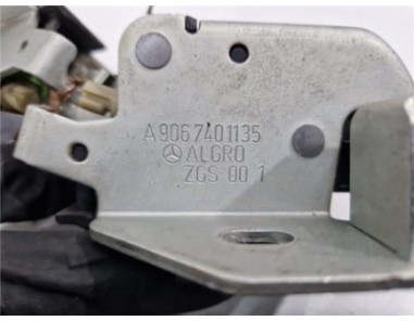 Cerradura Puerta Trasera Izquierda Mercedes-Benz Sprinter II Furgón  2 1 413/414/416/510/511/513/514/516 CDI  [2 1 Ltr  - 70 kW
