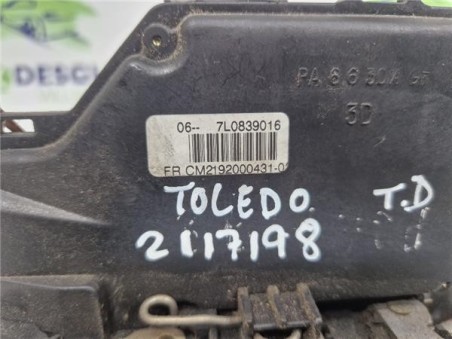 Cerradura Puerta Trasera Derecha Seat Toledo  2 0 TDI 16V