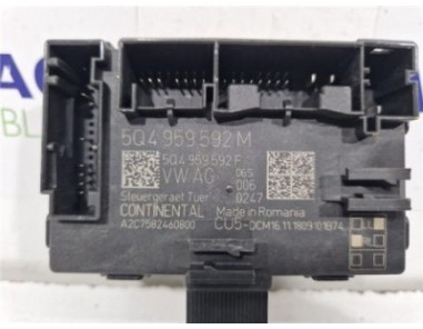 CENTRALITA CIERRE PUERTA DELANTERA DERECHA Seat Leon  1 6 Reference [1 6 Ltr  - 85 kW TDI]