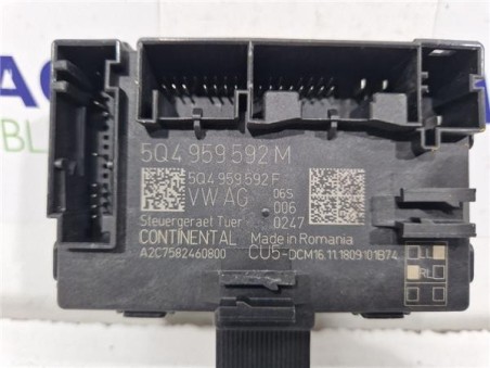 CENTRALITA CIERRE PUERTA DELANTERA DERECHA Seat Leon  1 6 Reference [1 6 Ltr  - 85 kW TDI]
