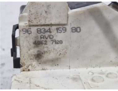 Cerradura Puerta Delantera Derecha Citroen C4 Berlina  1 6 HDi