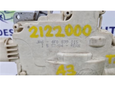 Cerradura Puerta Trasera Izquierda Audi A3  2 0 TDI 16V
