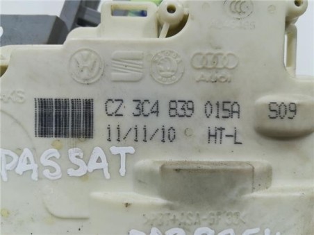 Cerradura Puerta Trasera Izquierda Volkswagen Passat Berlina  1 6 TDI