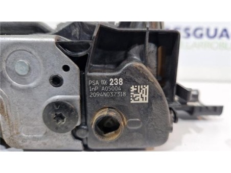 Cerradura Puerta Delantera Derecha Peugeot 3008  1 6 Access [1 6 Ltr  - 84 kW HDi FAP]