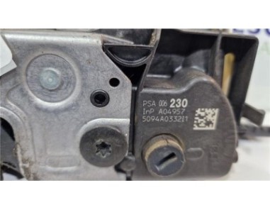 Cerradura Puerta Trasera Derecha Peugeot 3008  1 6 Access [1 6 Ltr  - 84 kW HDi FAP]