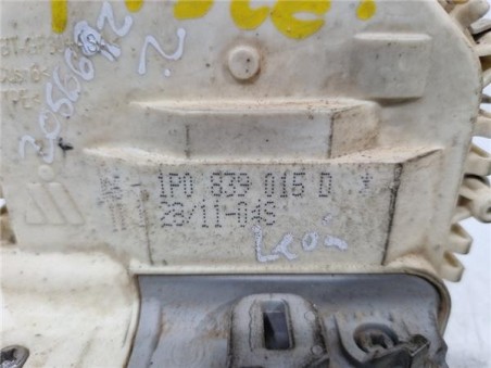 Cerradura Puerta Trasera Izquierda Seat Leon  1 6 TDI