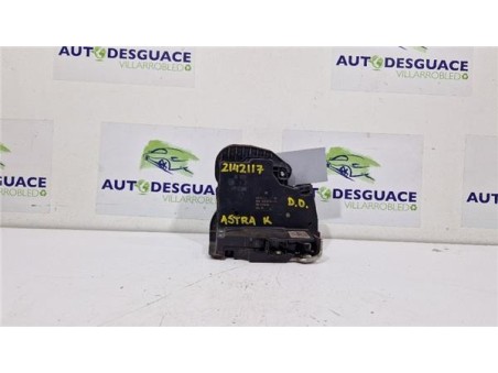 Cerradura Puerta Delantera Derecha Opel Astra K Berlina 5p  1 4 Dynamic [1 4 Ltr  - 110 kW 16V SIDI Turbo]
