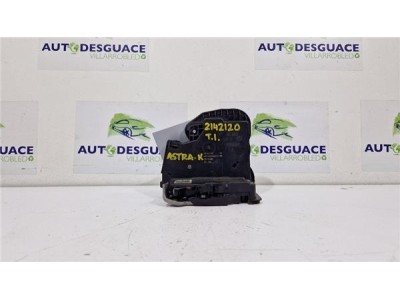 Cerradura Puerta Trasera Izquierda Opel Astra K Berlina 5p  1 4 Dynamic [1 4 Ltr  - 110 kW 16V SIDI Turbo]