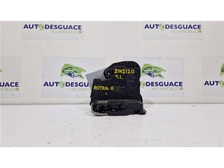 Cerradura Puerta Trasera Izquierda Opel Astra K Berlina 5p  1 4 Dynamic [1 4 Ltr  - 110 kW 16V SIDI Turbo]