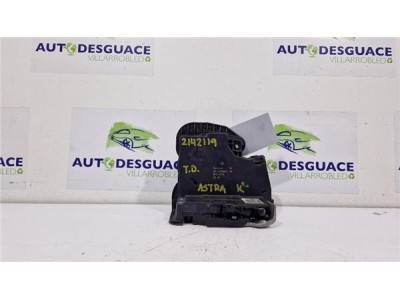 Cerradura Puerta Trasera Derecha Opel Astra K Berlina 5p  1 4 Dynamic [1 4 Ltr  - 110 kW 16V SIDI Turbo]