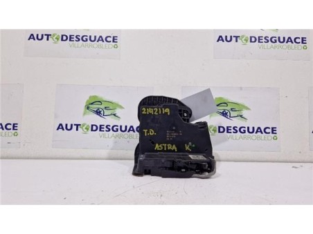 Cerradura Puerta Trasera Derecha Opel Astra K Berlina 5p  1 4 Dynamic [1 4 Ltr  - 110 kW 16V SIDI Turbo]