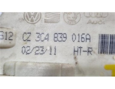 Cerradura Puerta Trasera Derecha Volkswagen Passat Berlina  1 8 Advance [1 8 Ltr  - 118 kW 16V TSI]