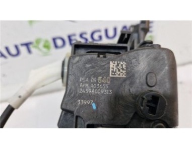 Cerradura Puerta Trasera Derecha Peugeot 3008  1 6 Premium [1 6 Ltr  - 80 kW HDi FAP CAT ]