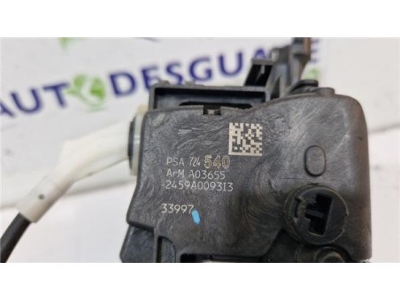 Cerradura Puerta Trasera Derecha Peugeot 3008  1 6 Premium [1 6 Ltr  - 80 kW HDi FAP CAT ]