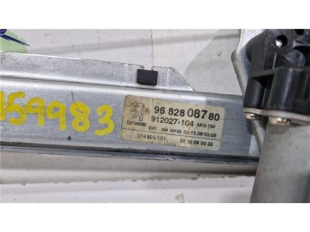 Elevalunas Electrico Trasero Izquierdo Peugeot 3008  1 6 Premium [1 6 Ltr  - 80 kW HDi FAP CAT ]