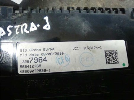 Navegador Opel ASTRA J LIM  1 7 16V CDTI 