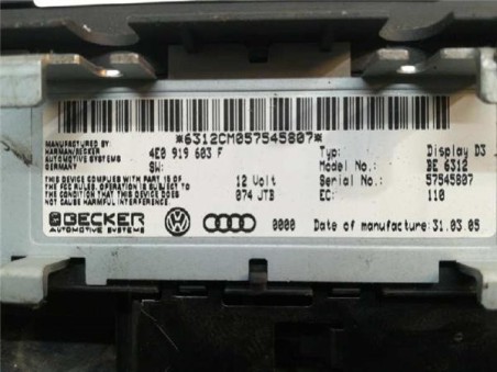 Navegador Audi A8 4 0 V8 32V TDI Biturbo 