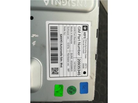 Navegador Opel INSIGNIA BERLINA 2 0 CDTI 