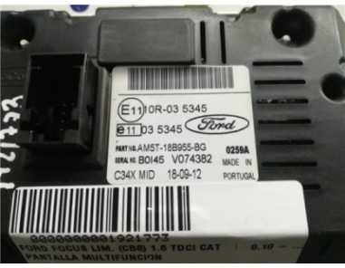 Navegador Ford FOCUS LIM  1 6 TDCi 