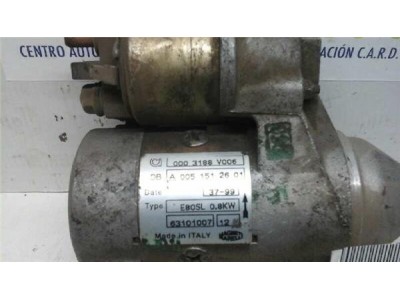 Motor Arranque Smart COUPE 0 6 Turbo