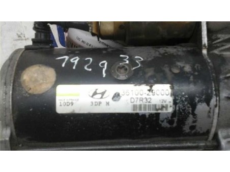 Motor Arranque Hyundai LANTRA FAMILIAR 1 9 D 